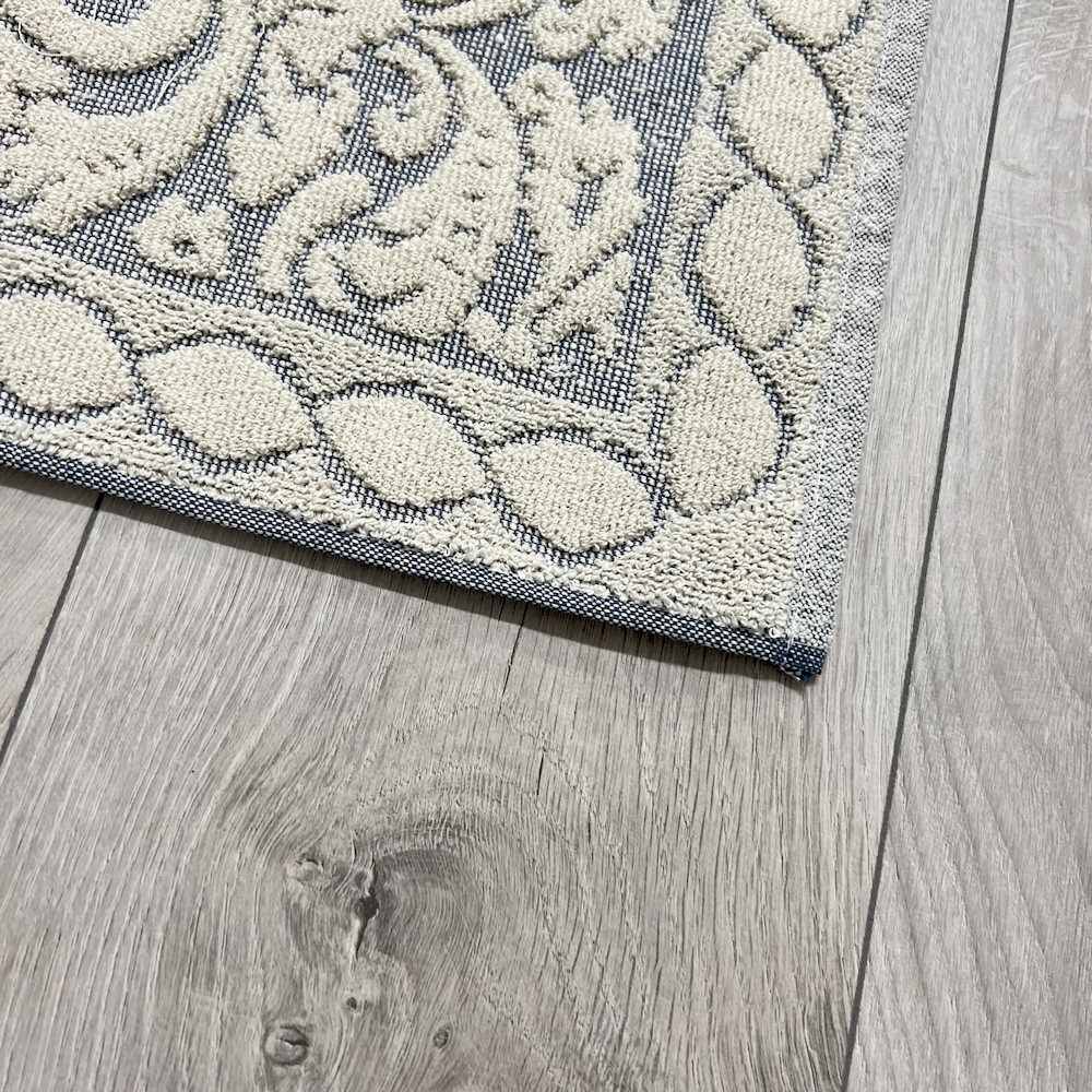 Tappeto Rebecca blu 60 x 90