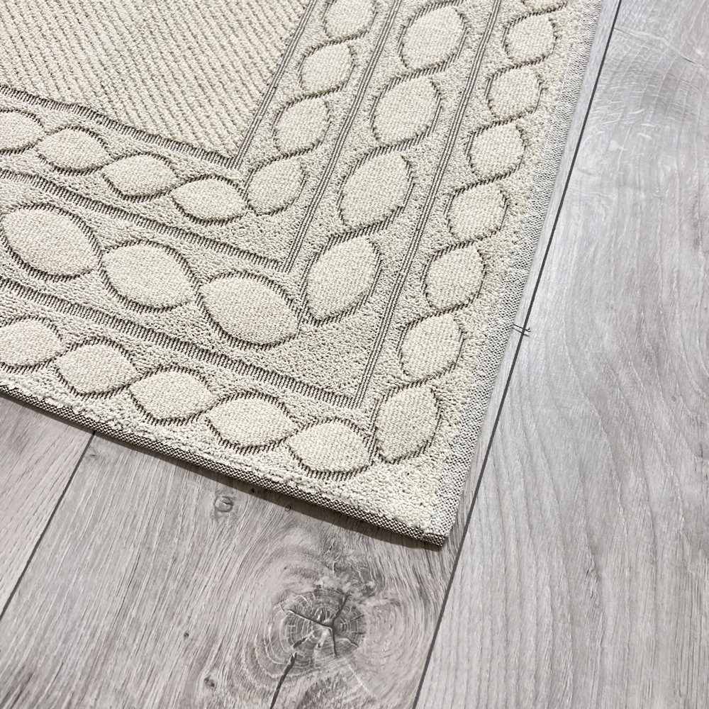 Tappeto Deva tortora 60 x 120