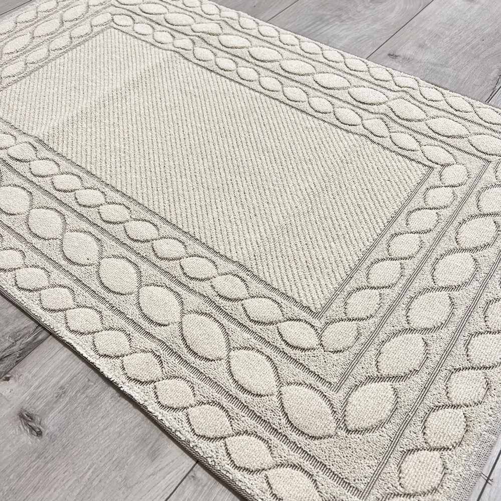 Tappeto Deva tortora 60 x 120