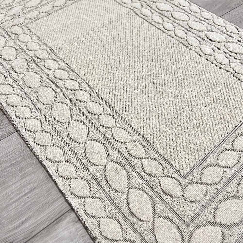 Tappeto Deva tortora 60 x 120