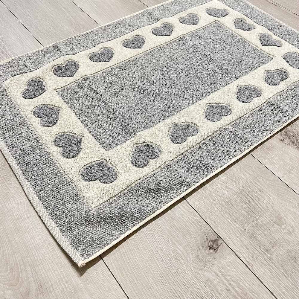 Tappeto Love grigio 60 x 120