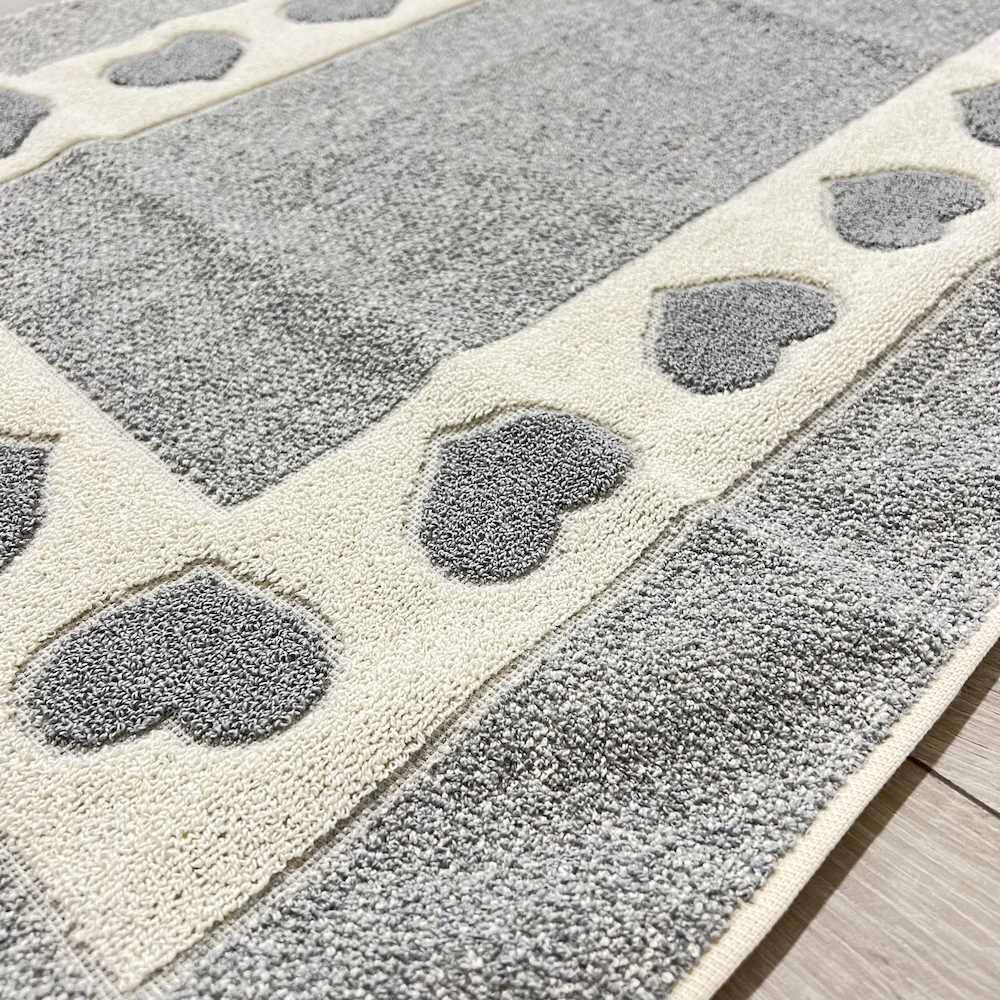 Tappeto Love grigio 60 x 120