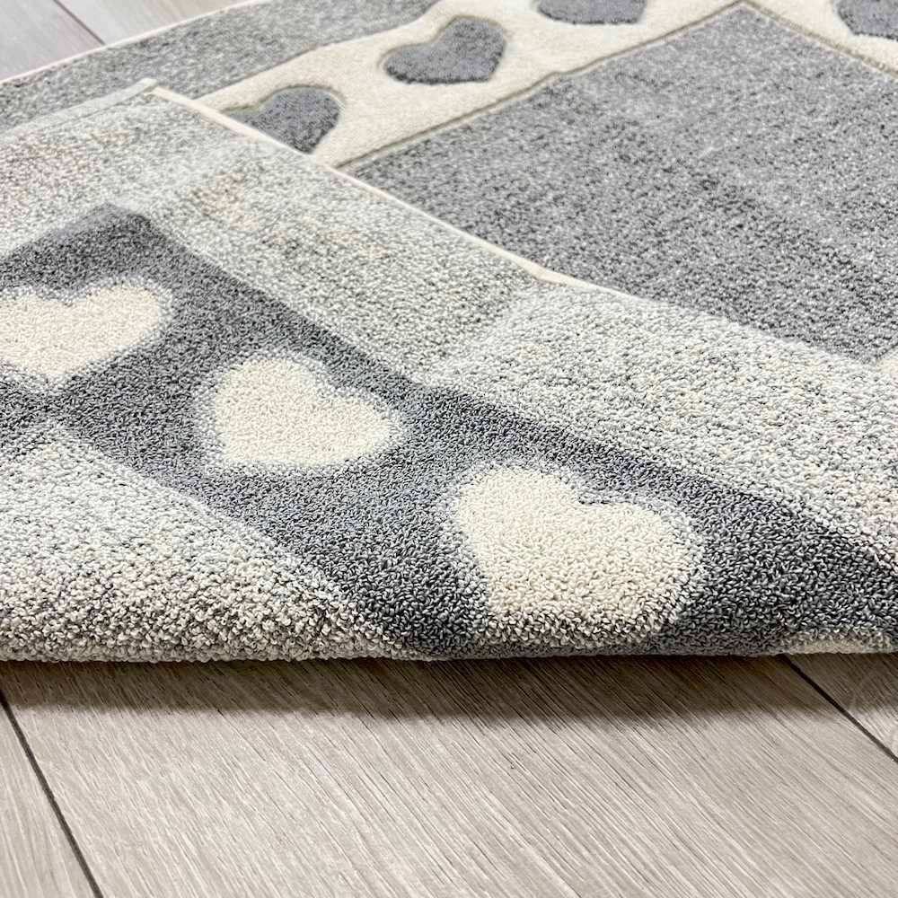 Tappeto Love grigio 60 x 120