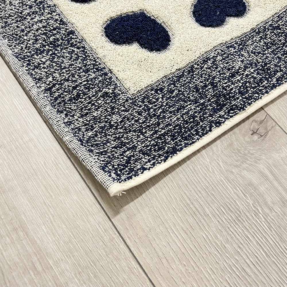 Tappeto Love Blu 60 x 90
