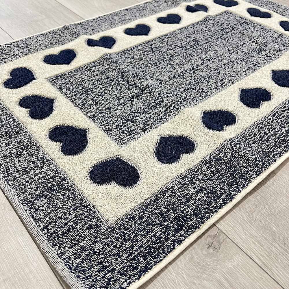 Tappeto Love Blu 60 x 90