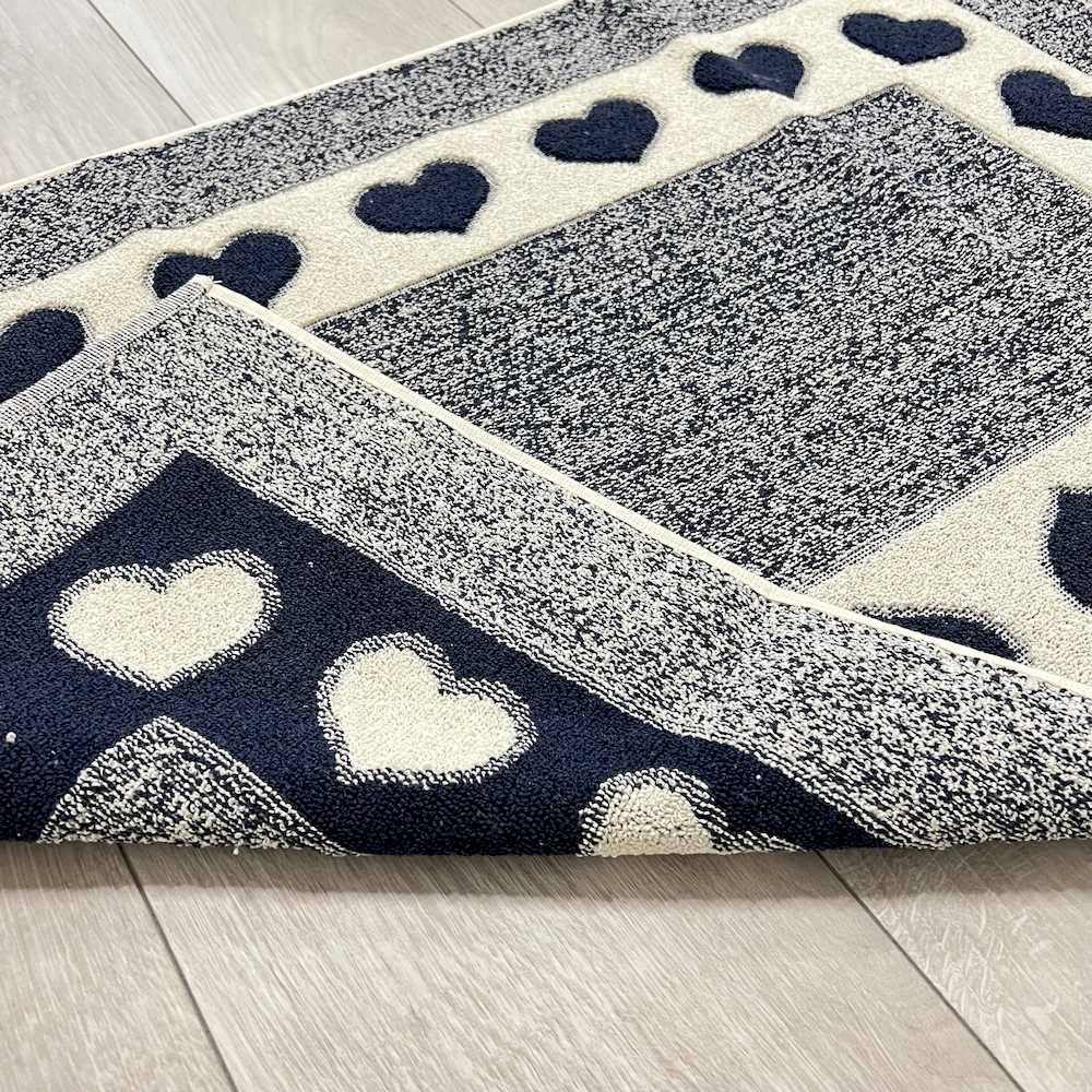 Tappeto Love Blu 60 x 90