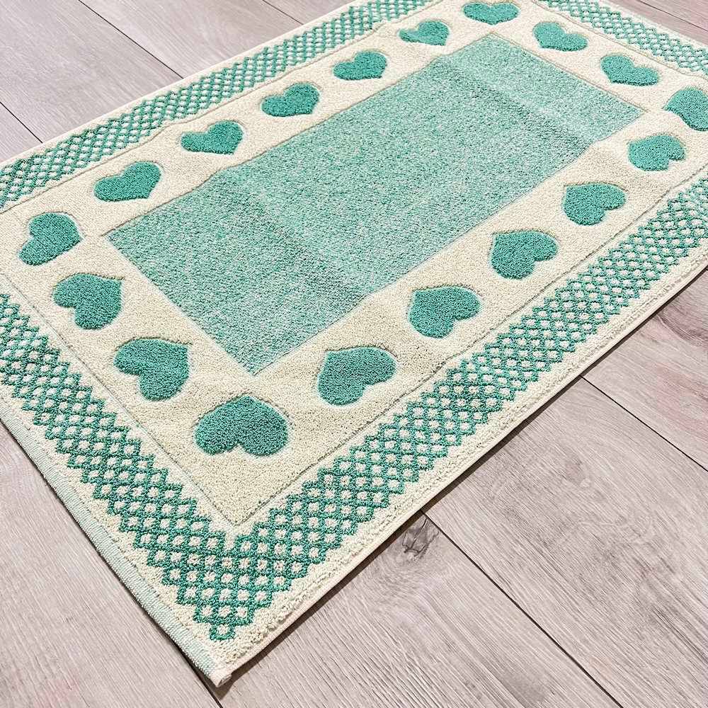 Tappeto Love Verde 60 x 90