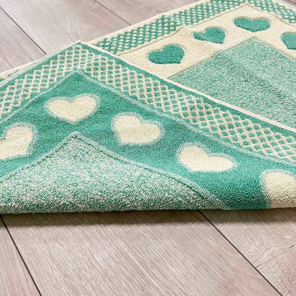Tappeto Love Verde 60 x 90