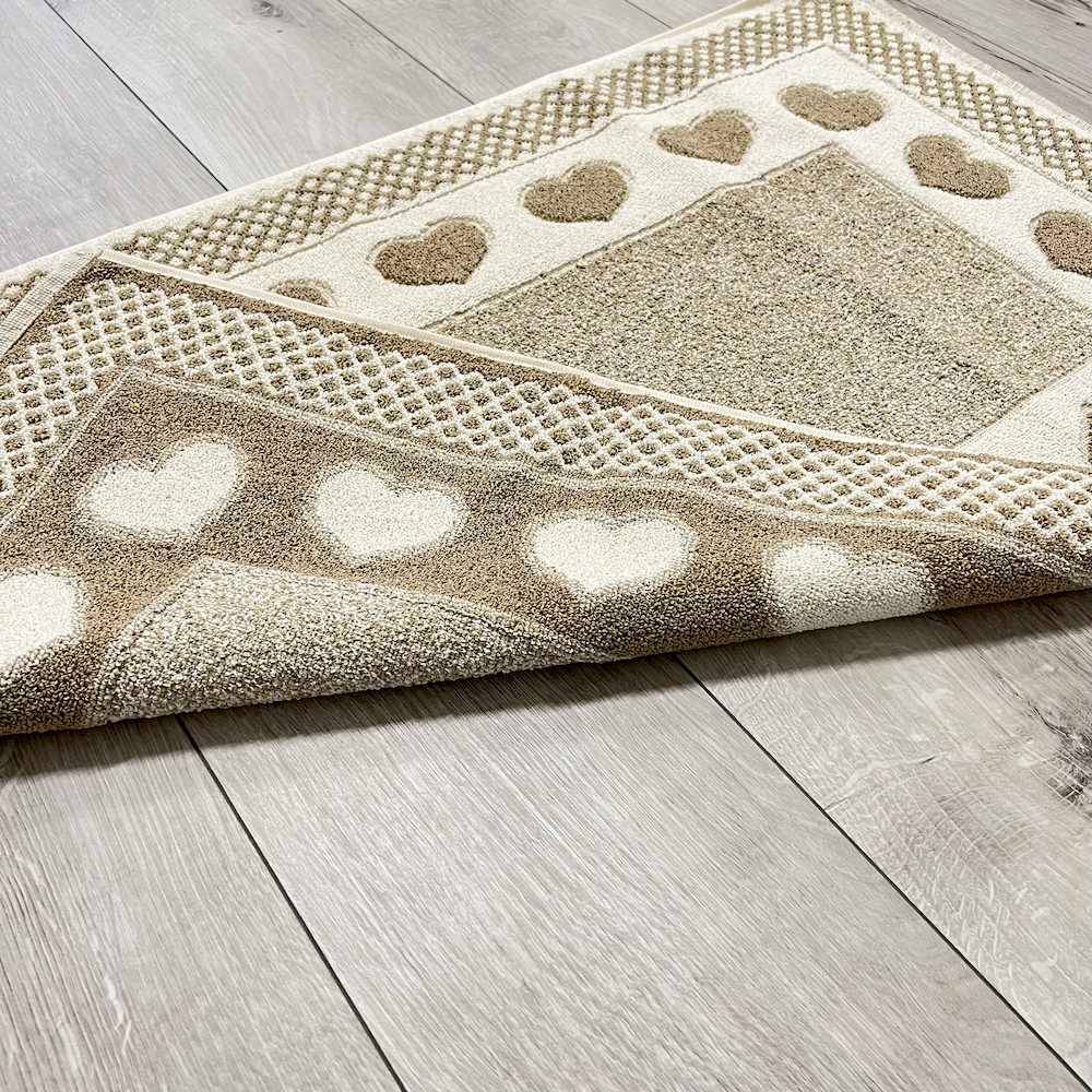 Tappeto Love Marrone 60 x 120