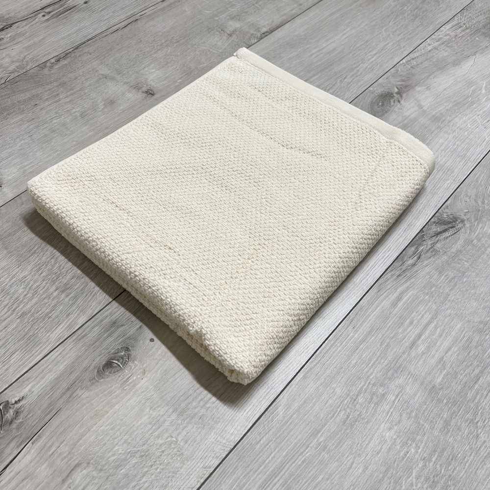 Telo bagno chicco di riso panna Personalizzato