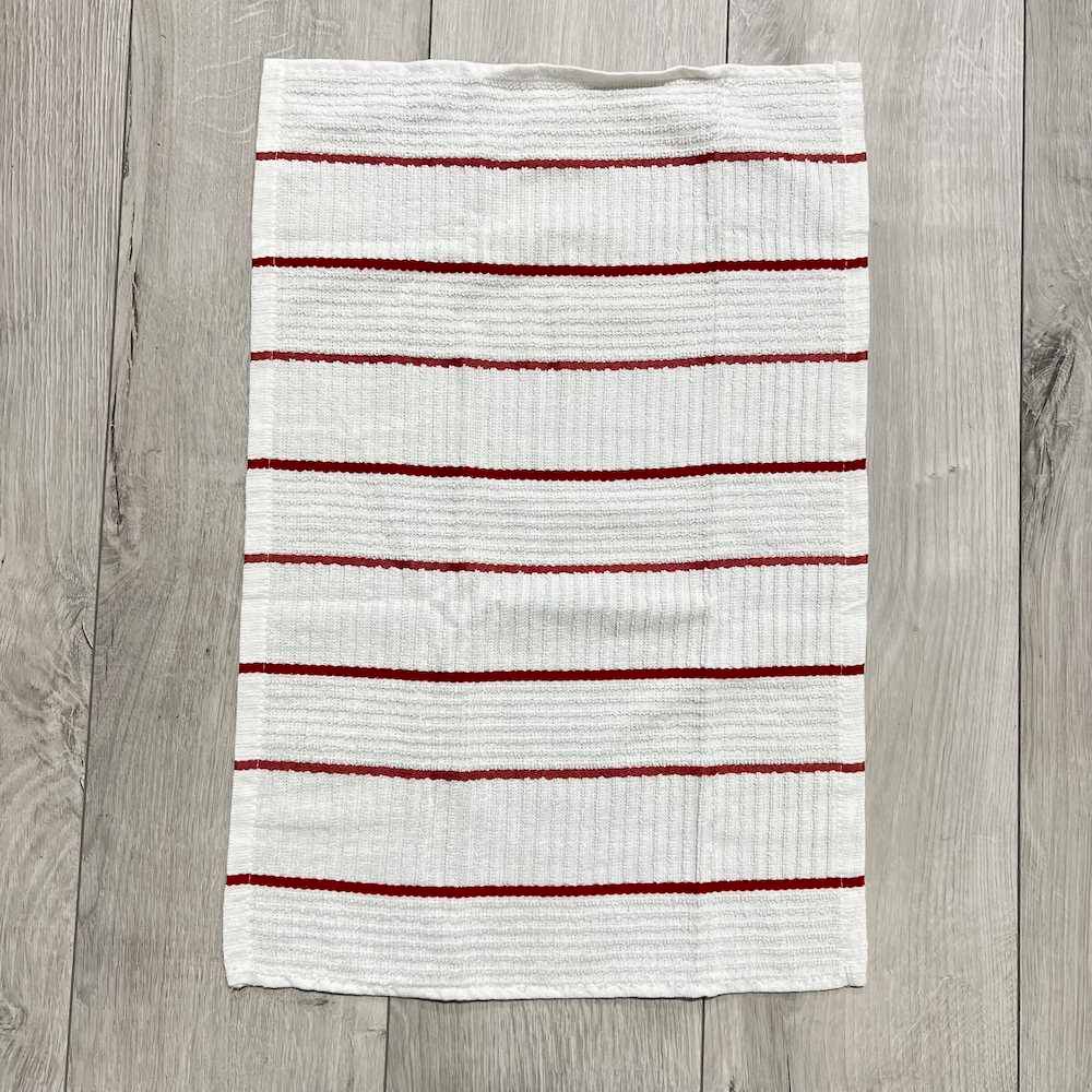 Set 3 canovacci spugna rigati