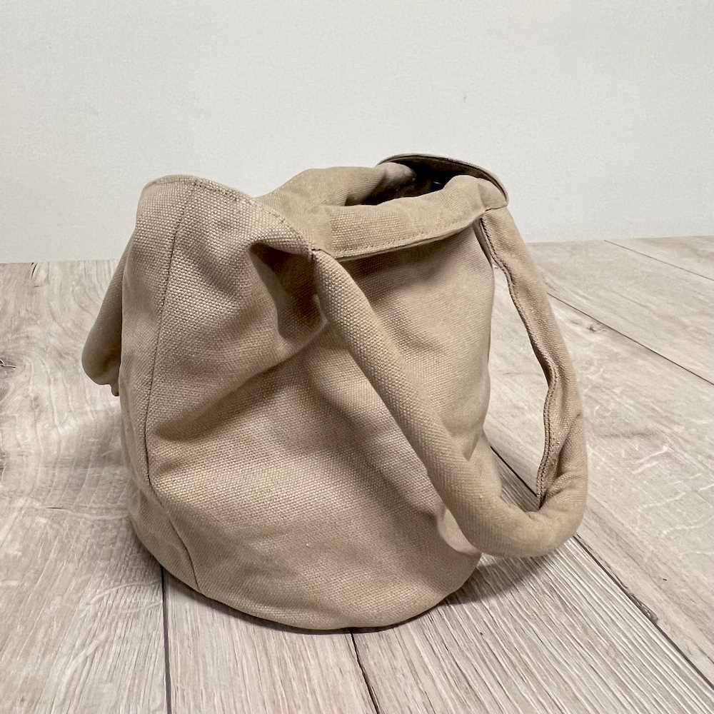 Borsa Secchiello tortora Personalizzata
