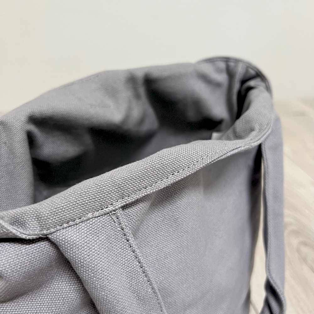  Borsa Secchiello grigio Personalizzata