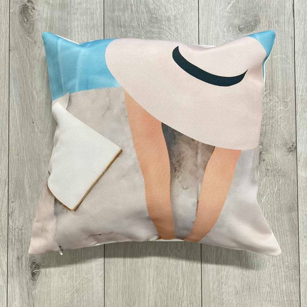 Cuscino Imbottito 45 x 45 Stampa digitale Dea Cappello