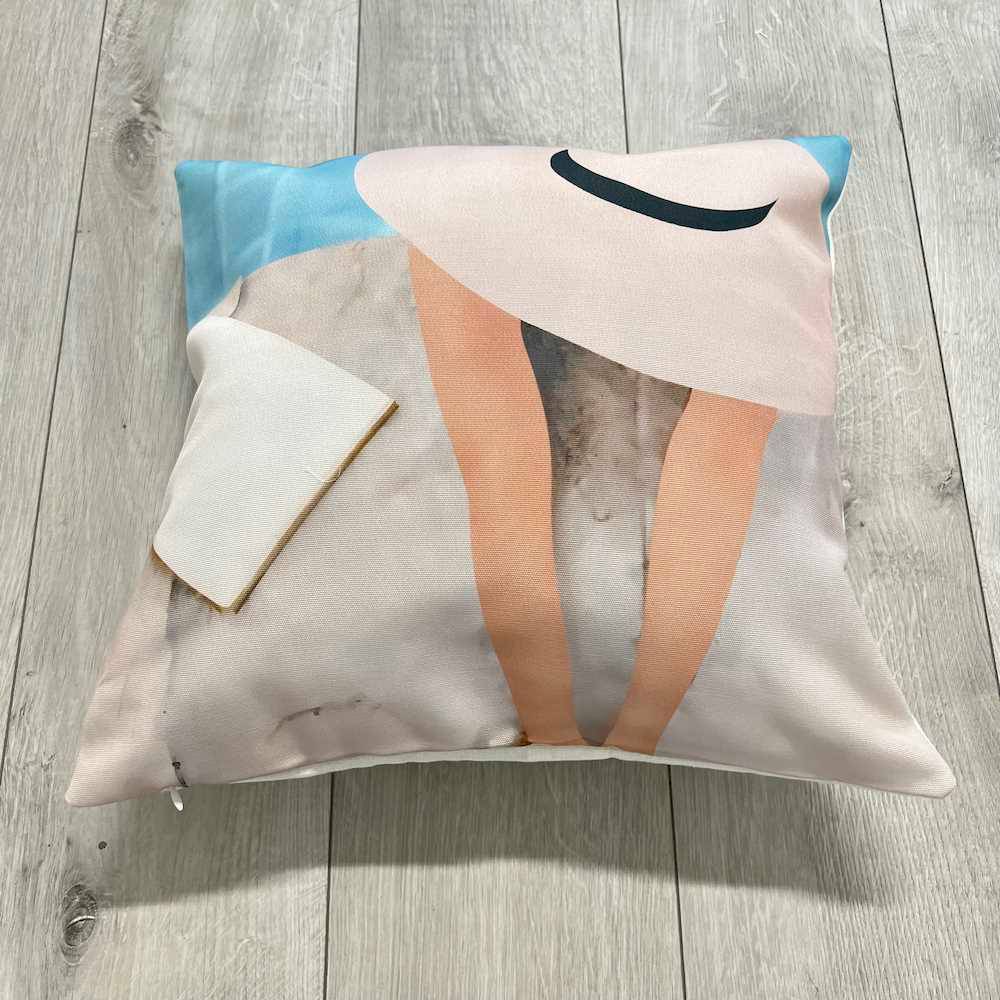 Cuscino Imbottito 45 x 45 Stampa digitale Dea Cappello