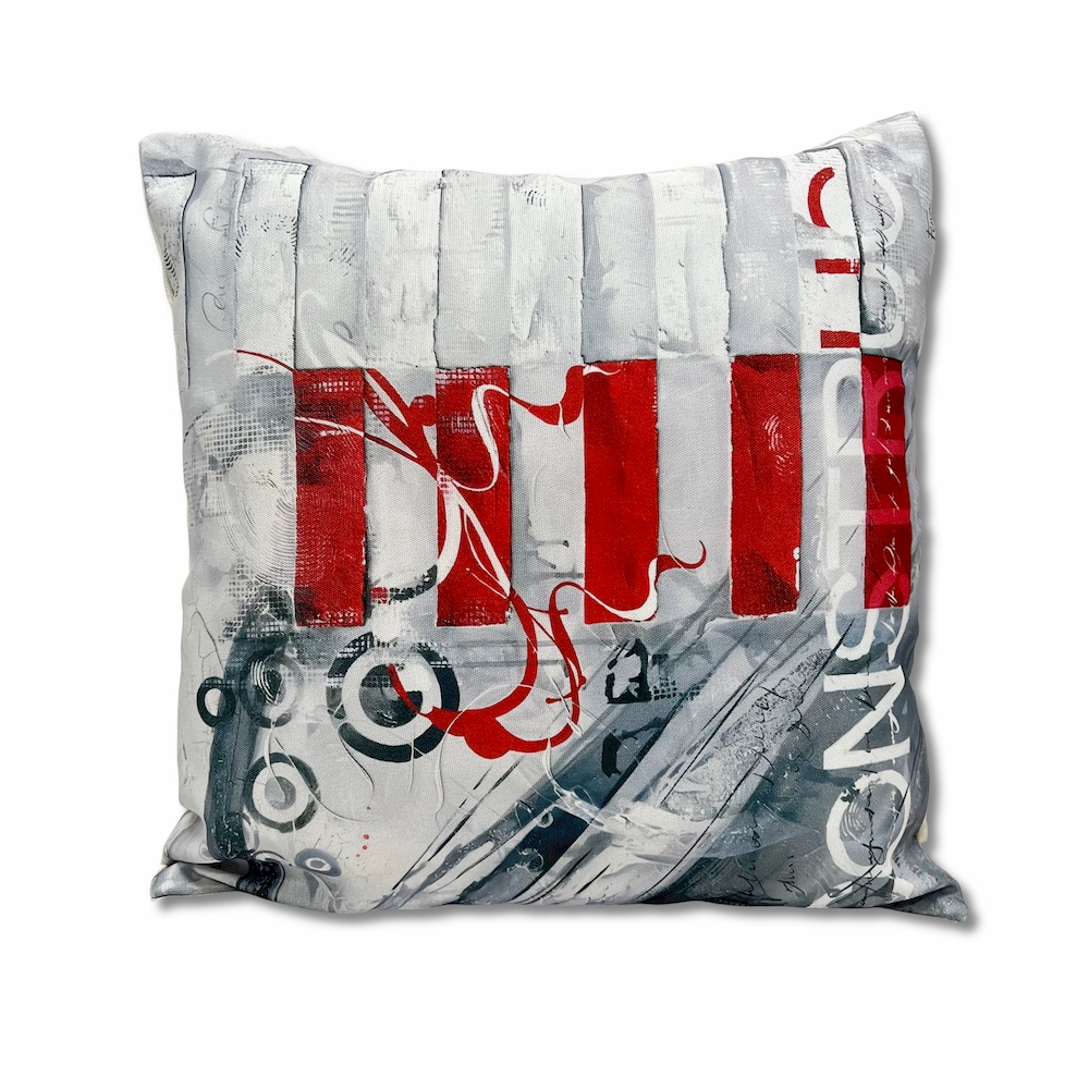 Federa cuscino 45 x 45 Stampa digitale Time 4