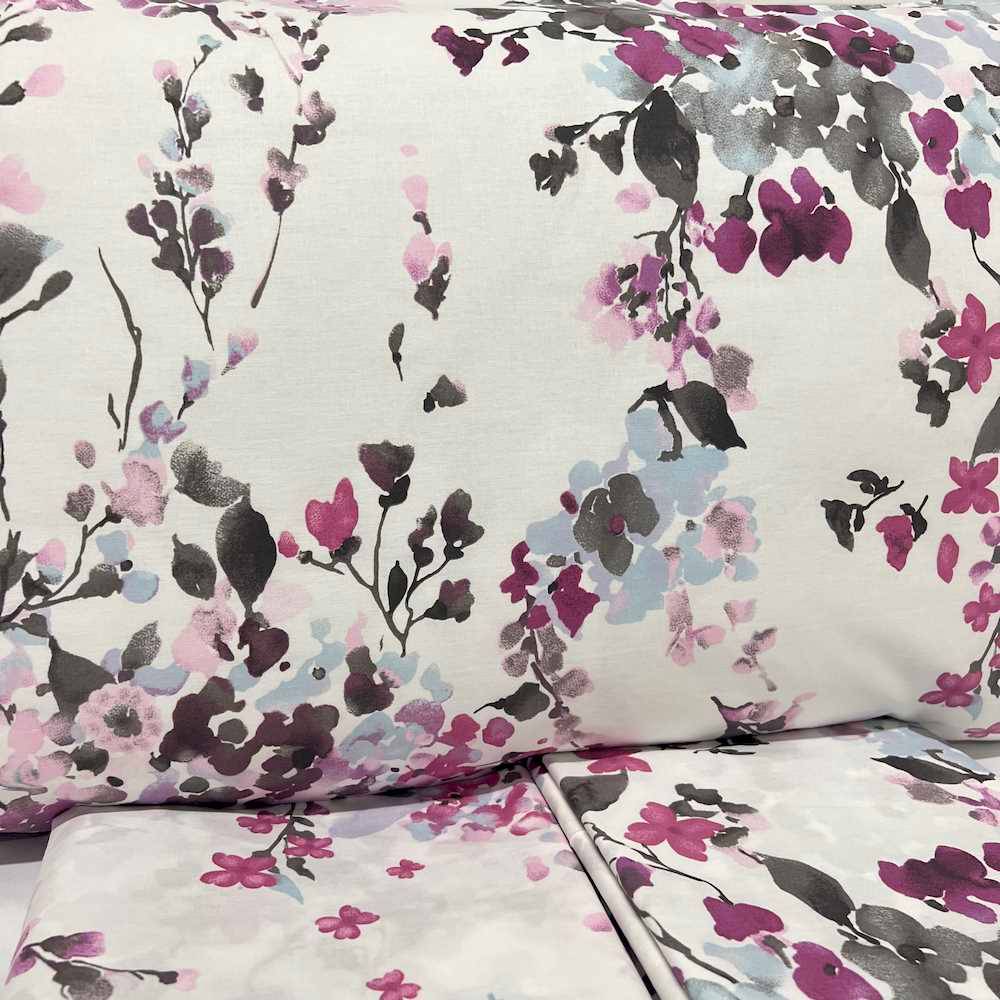 Completo Lenzuola acquerello matrimoniale