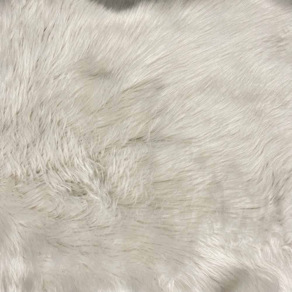 Tappeto pelliccia ecologica Stoccolma bianco 60 X 90 