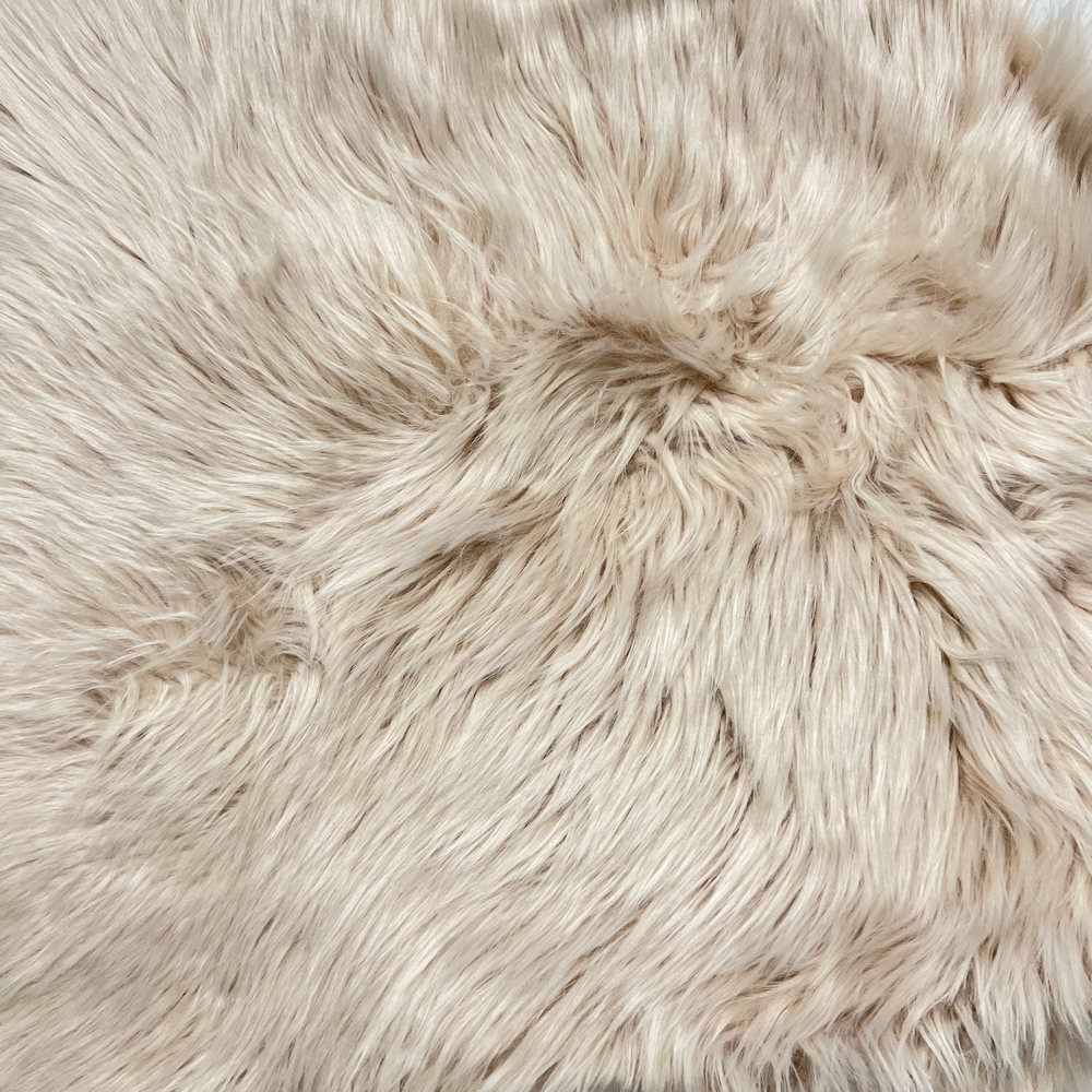 Tappeto pelliccia ecologica Stoccolma rosa 60 X 90