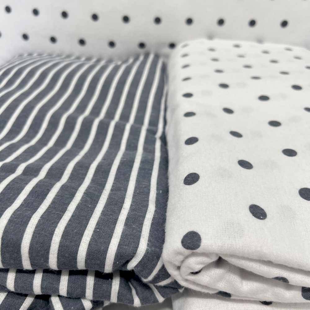Lenzuola Flanella Manhattan grigio singolo