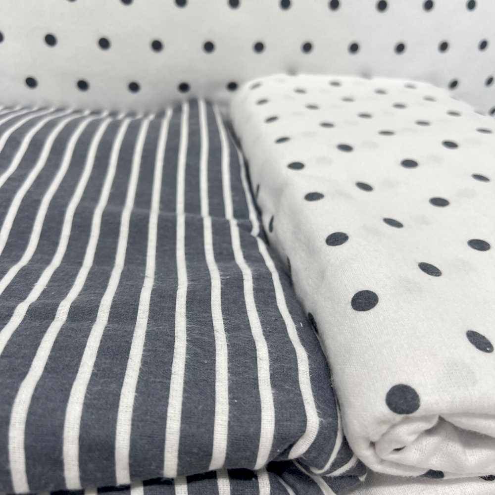 Lenzuola Flanella Manhattan grigio singolo