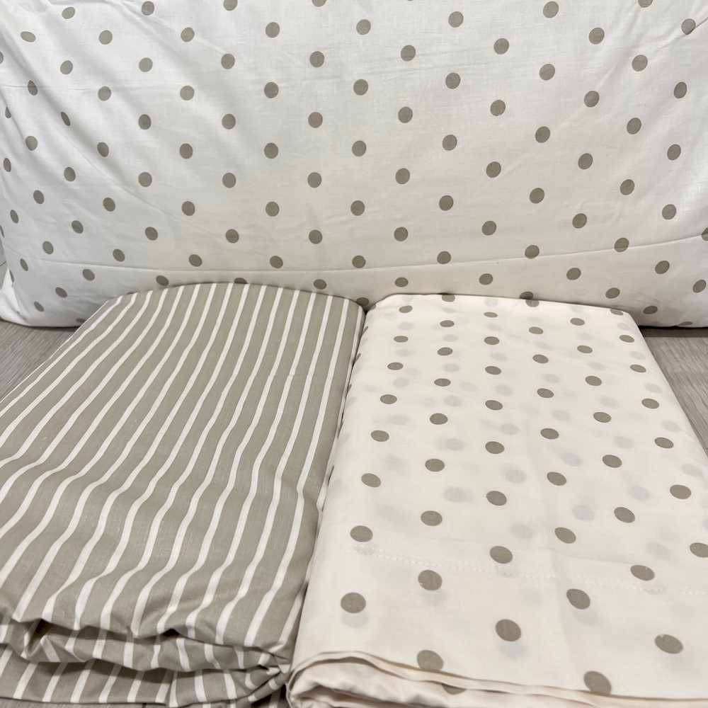 Parure copripiumino Manhattan tortora singolo