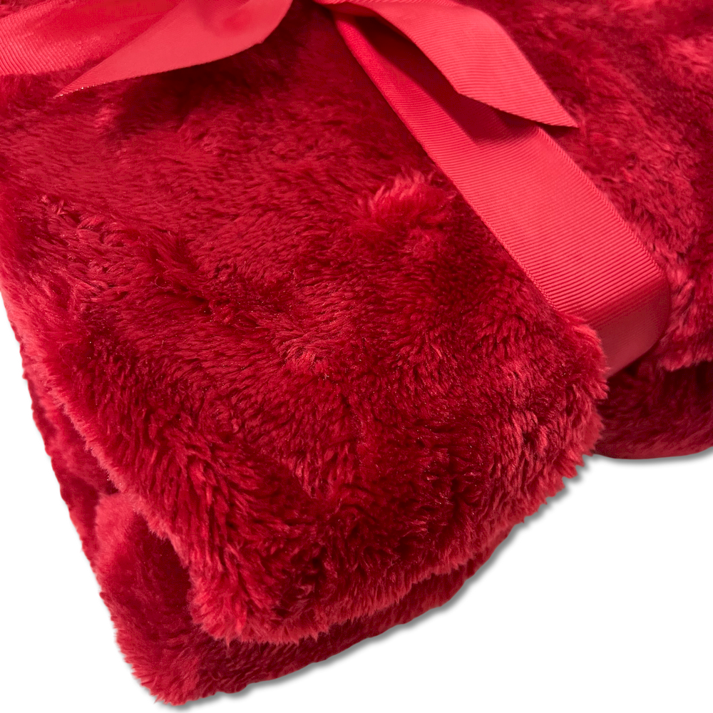 Plaid Soft Home Bordeaux Singolo 160 x 210