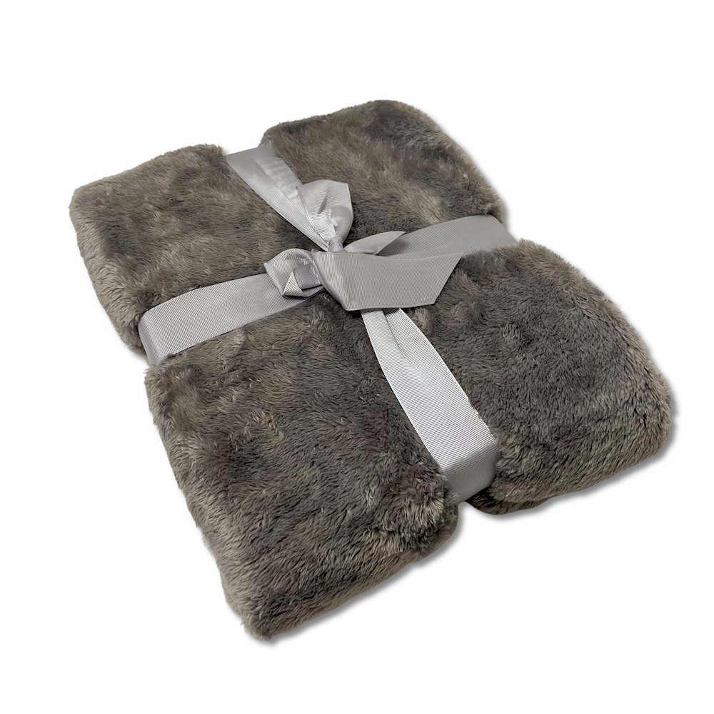 Plaid Soft home Grigio 130 x 160