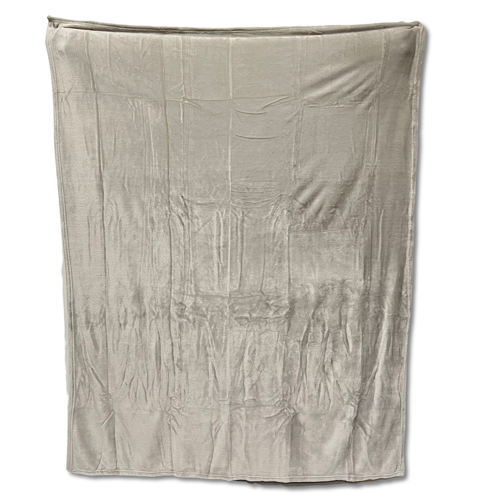 Plaid Maurice Grigio Chiaro Singolo 160 x 210