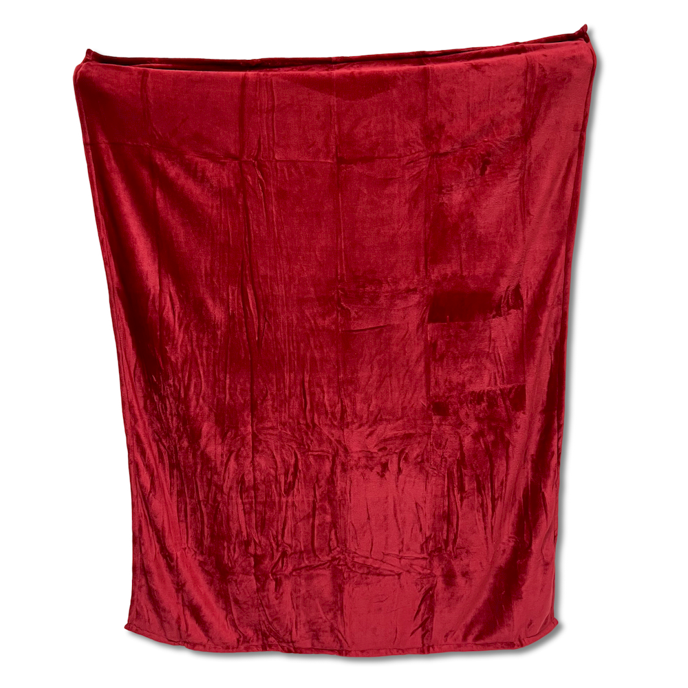 Plaid Maurice Bordeaux Singolo 160 x 210