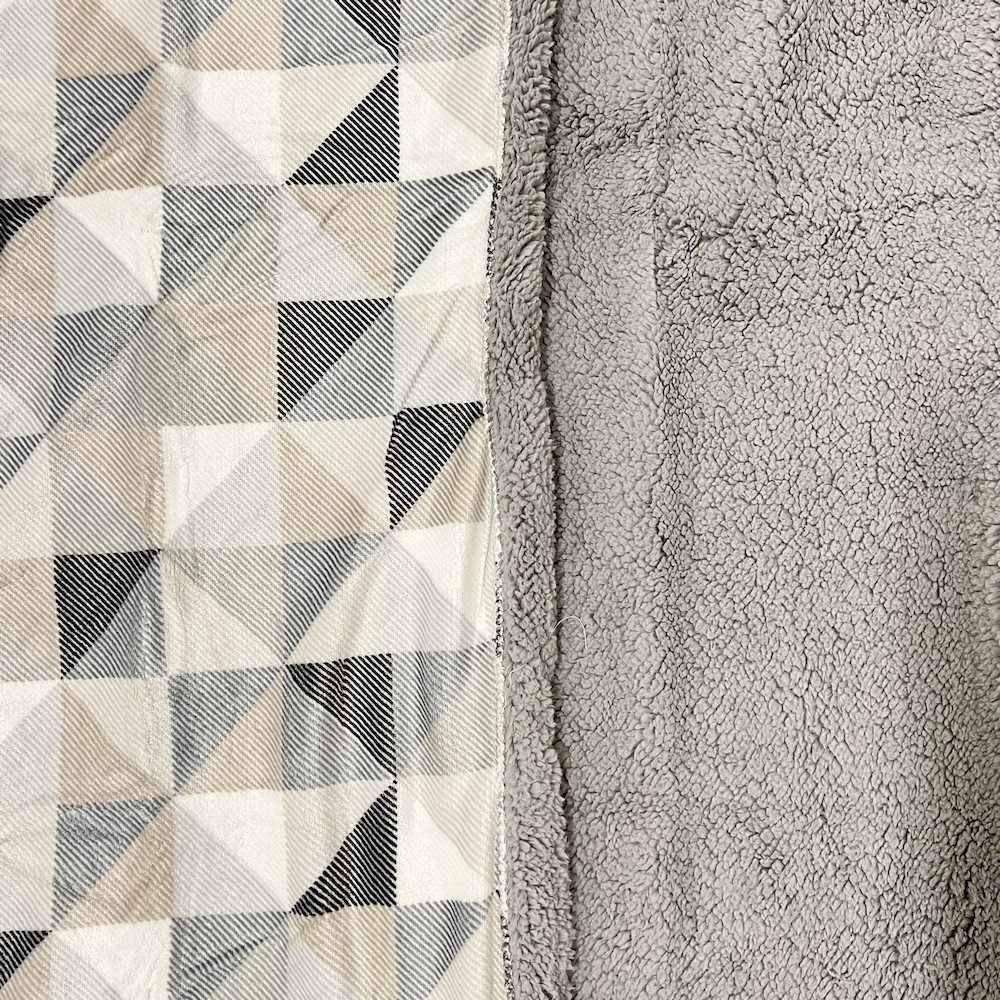 Plaid Sherpa Geometrie 130 x 160