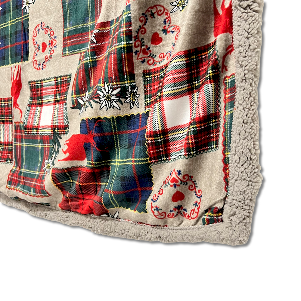 Plaid Sherpa Zermatt 130 x 160