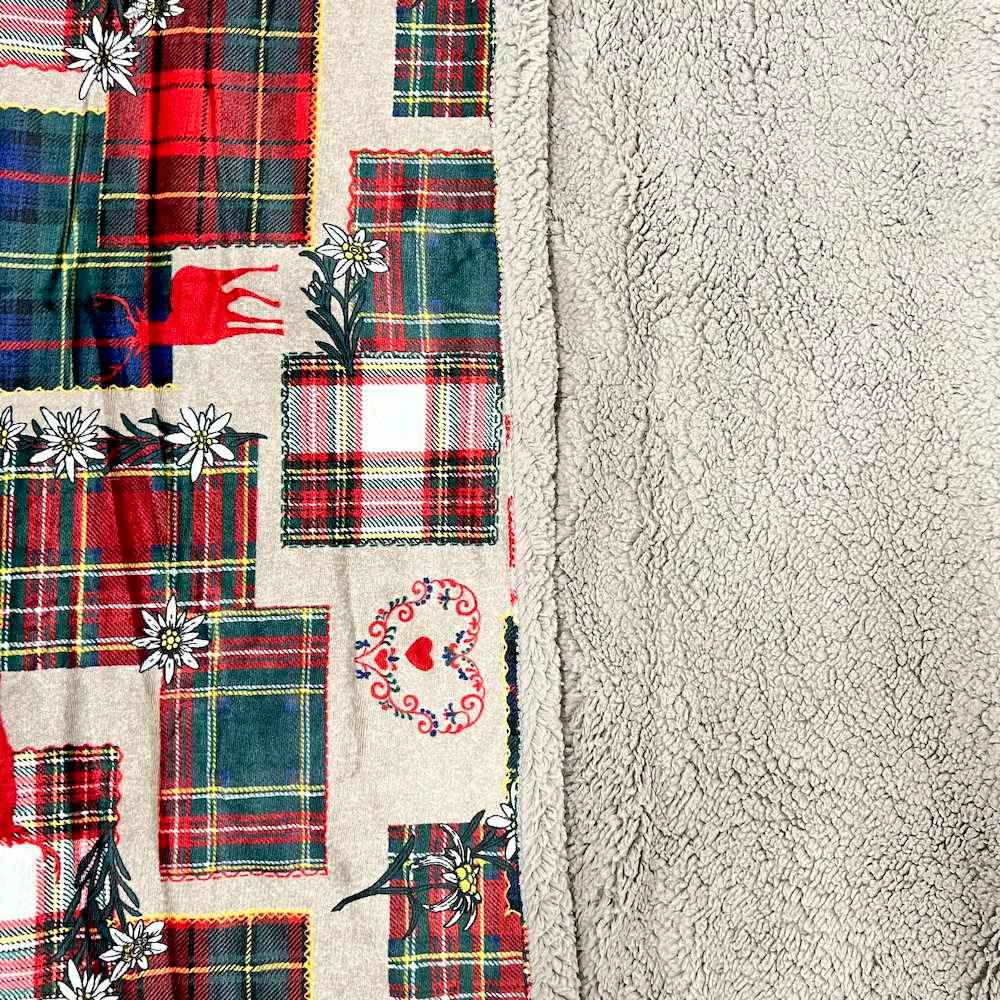 Plaid Sherpa Zermatt 130 x 160