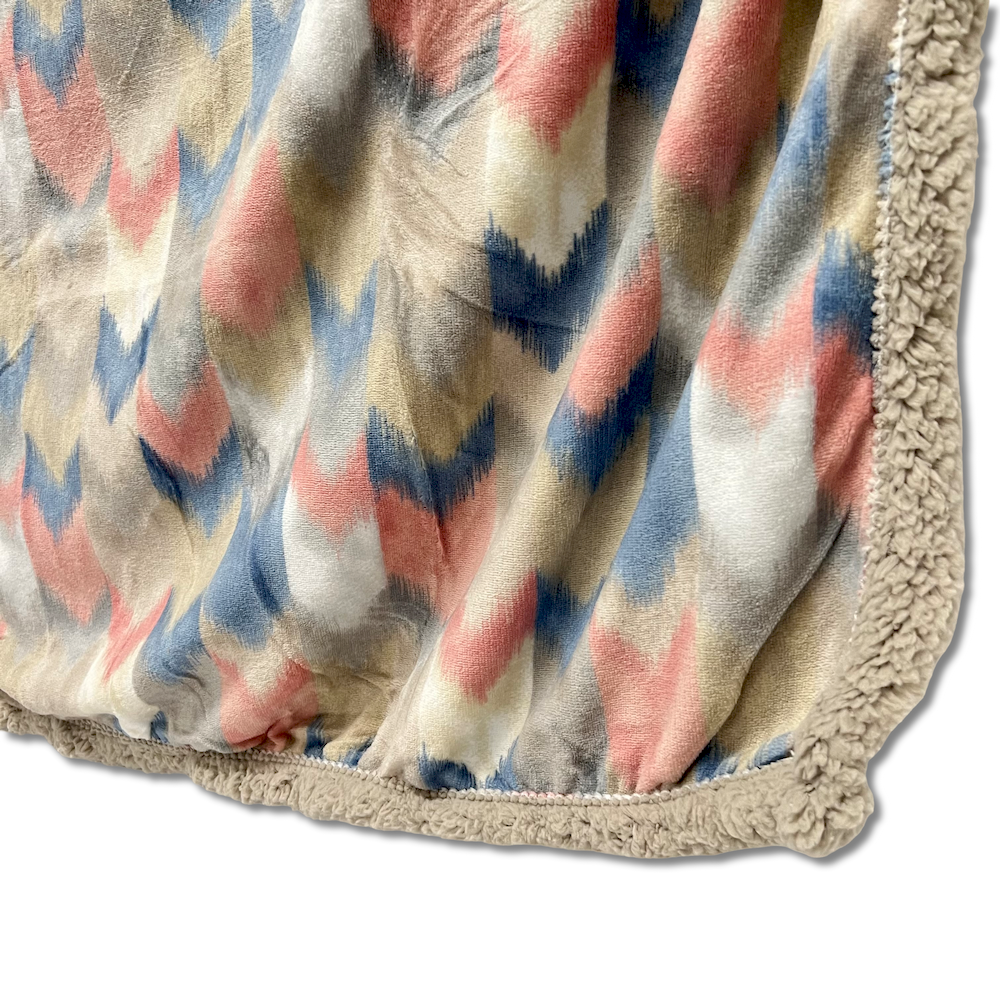 Plaid Sherpa Multicolor Matrimoniale