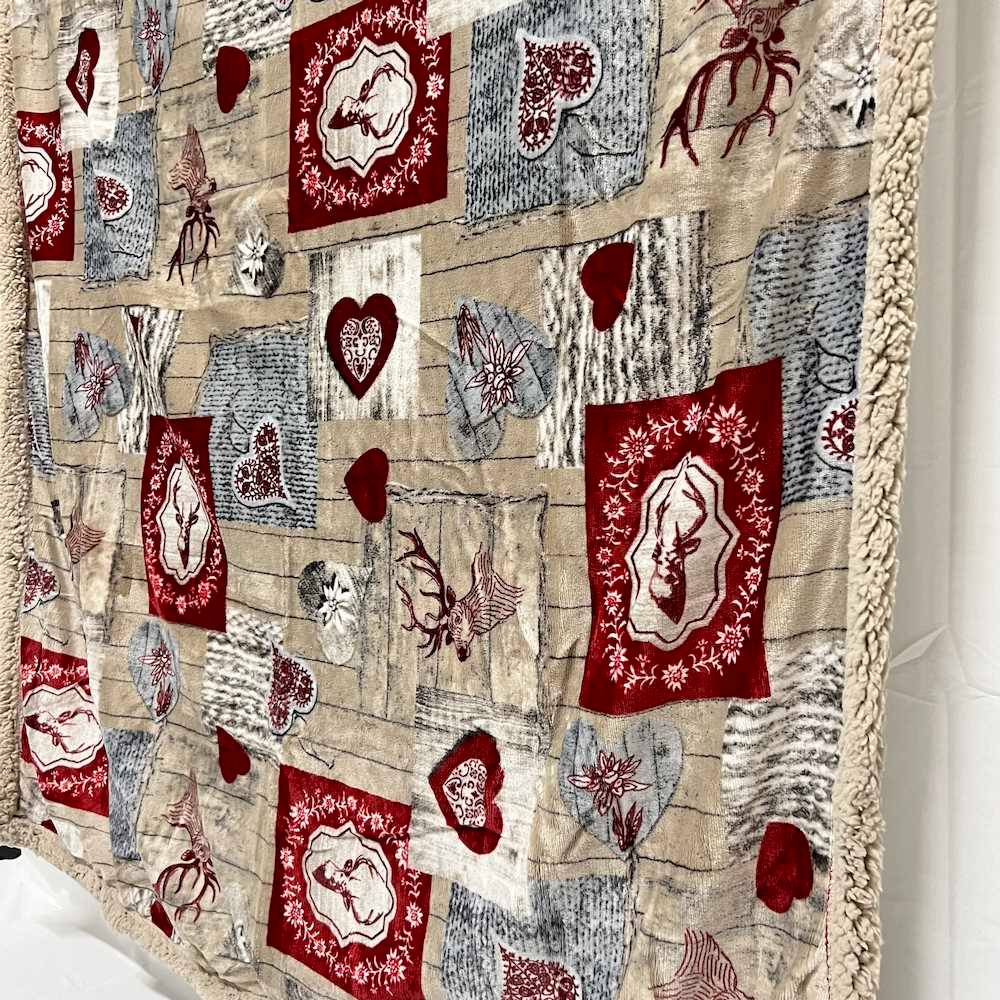 Plaid Sherpa Vermont 130 x 160