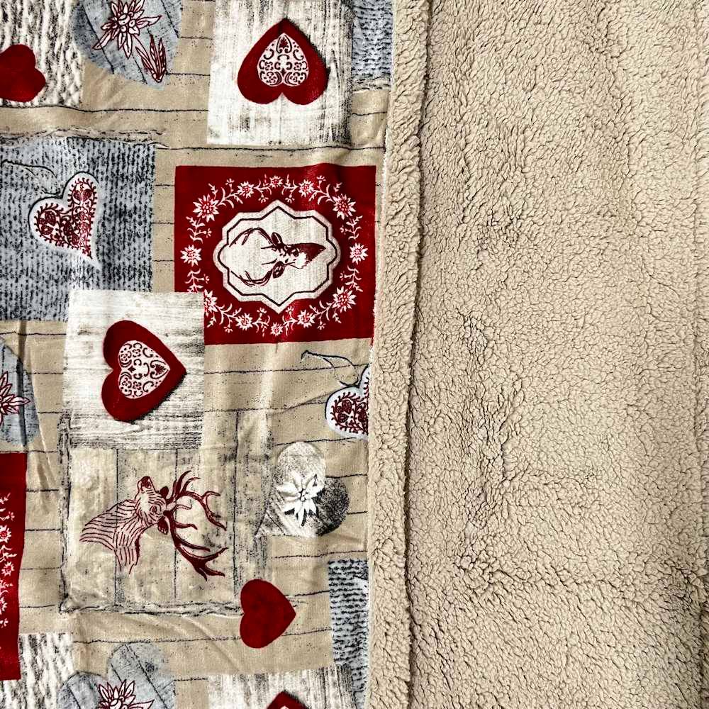 Plaid Sherpa Vermont 130 x 160