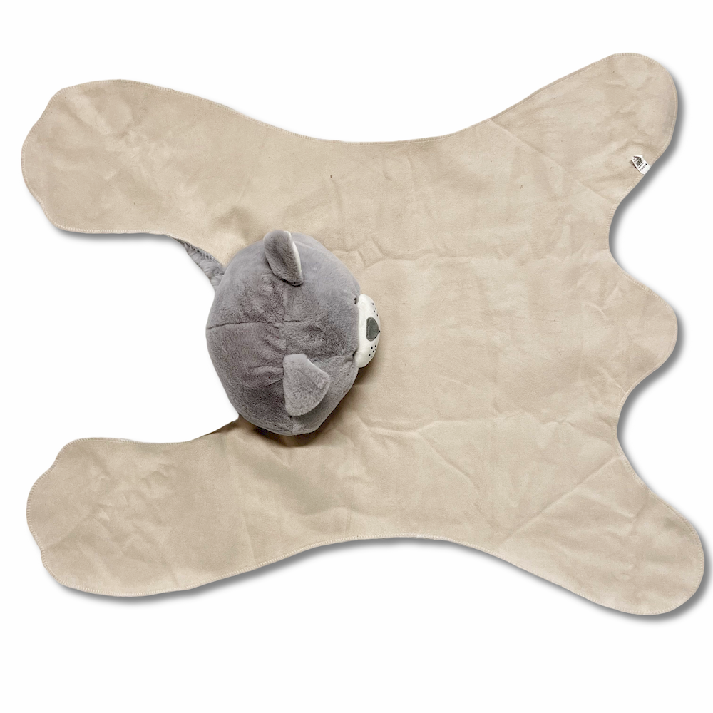 Tappeto pelliccia ecologica Micetto grigio