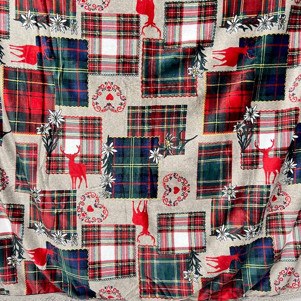 Plaid Sherpa Zermatt 130 x 160 Personalizzato