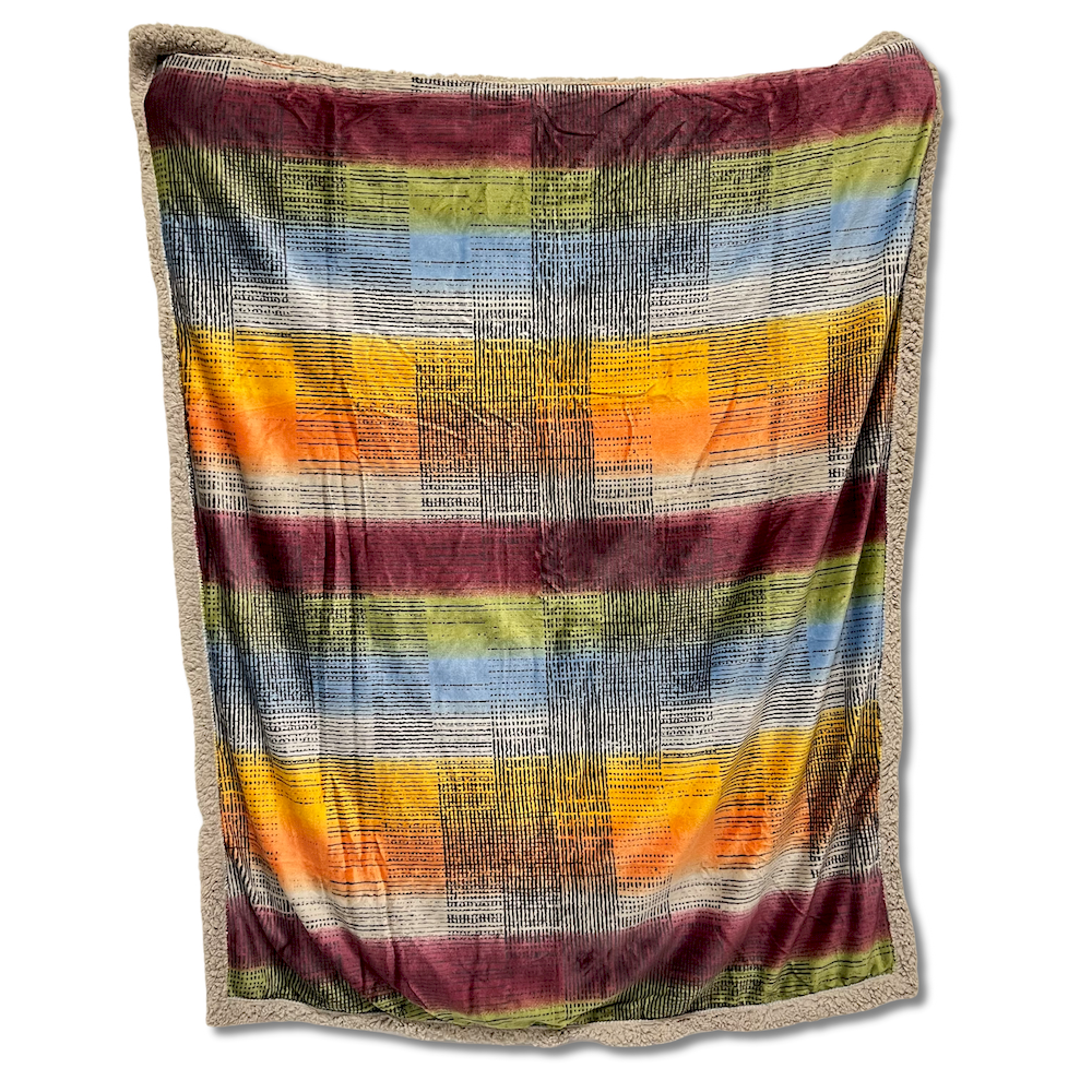 Plaid Sherpa Bilbao 130 x 160 Personalizzato