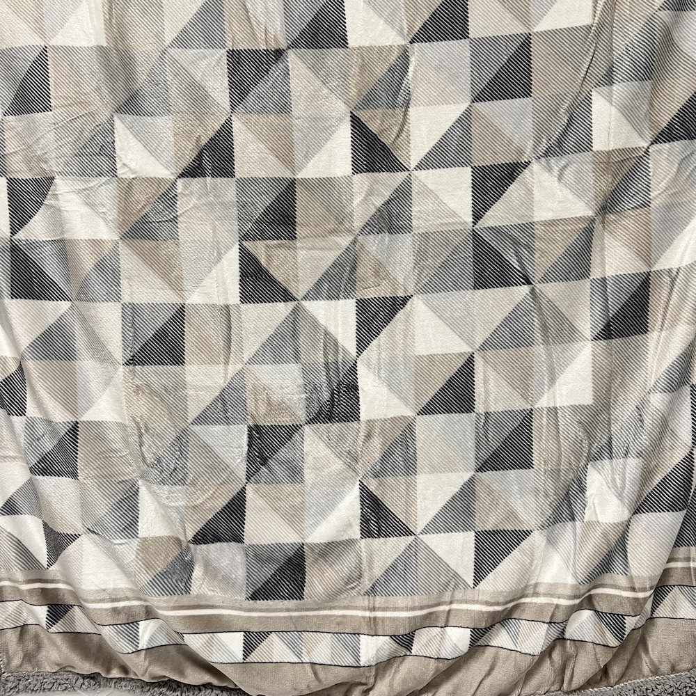 Plaid Sherpa Geometrie 130 x 160 Personalizzato