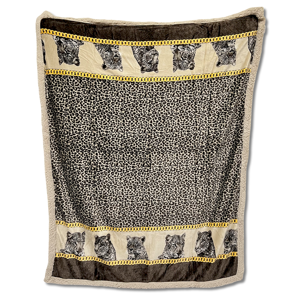 Plaid Sherpa Jungle 130 x 160 Personalizzato