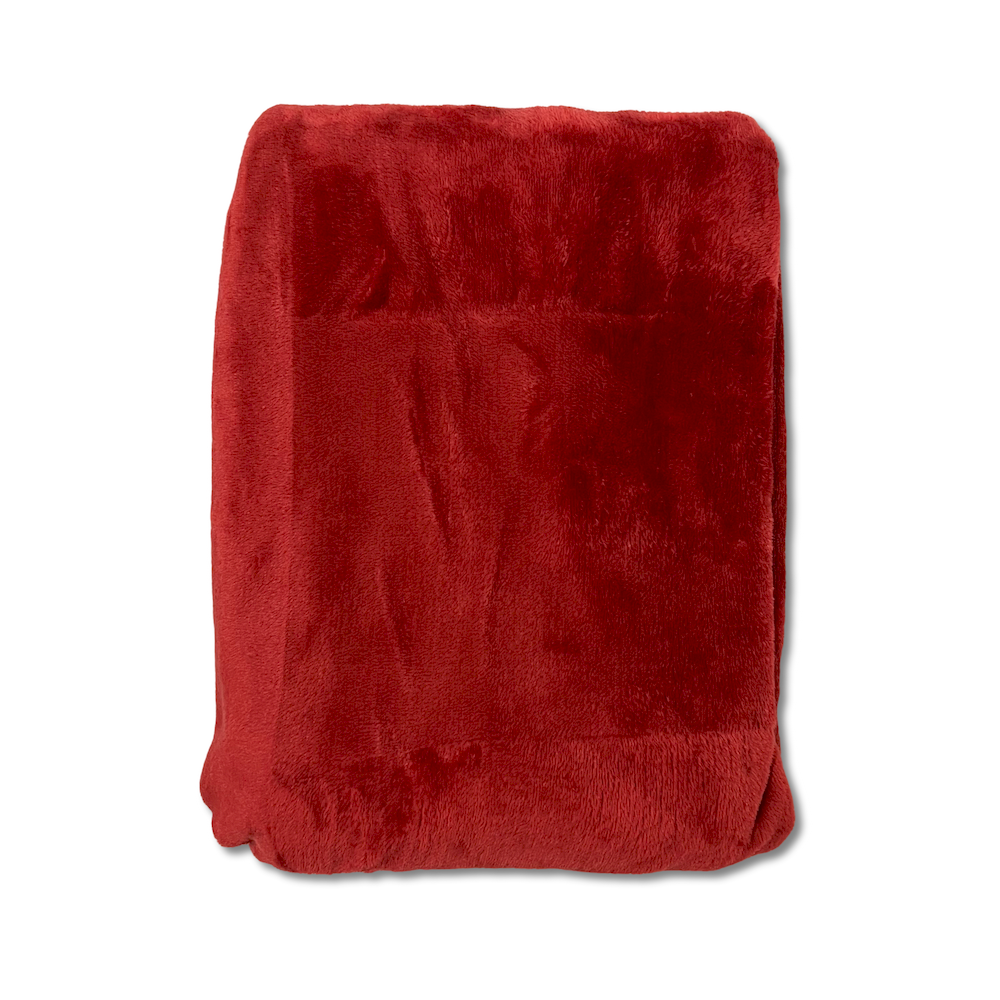 Plaid Maurice Bordeaux 127 x 152 Personalizzato