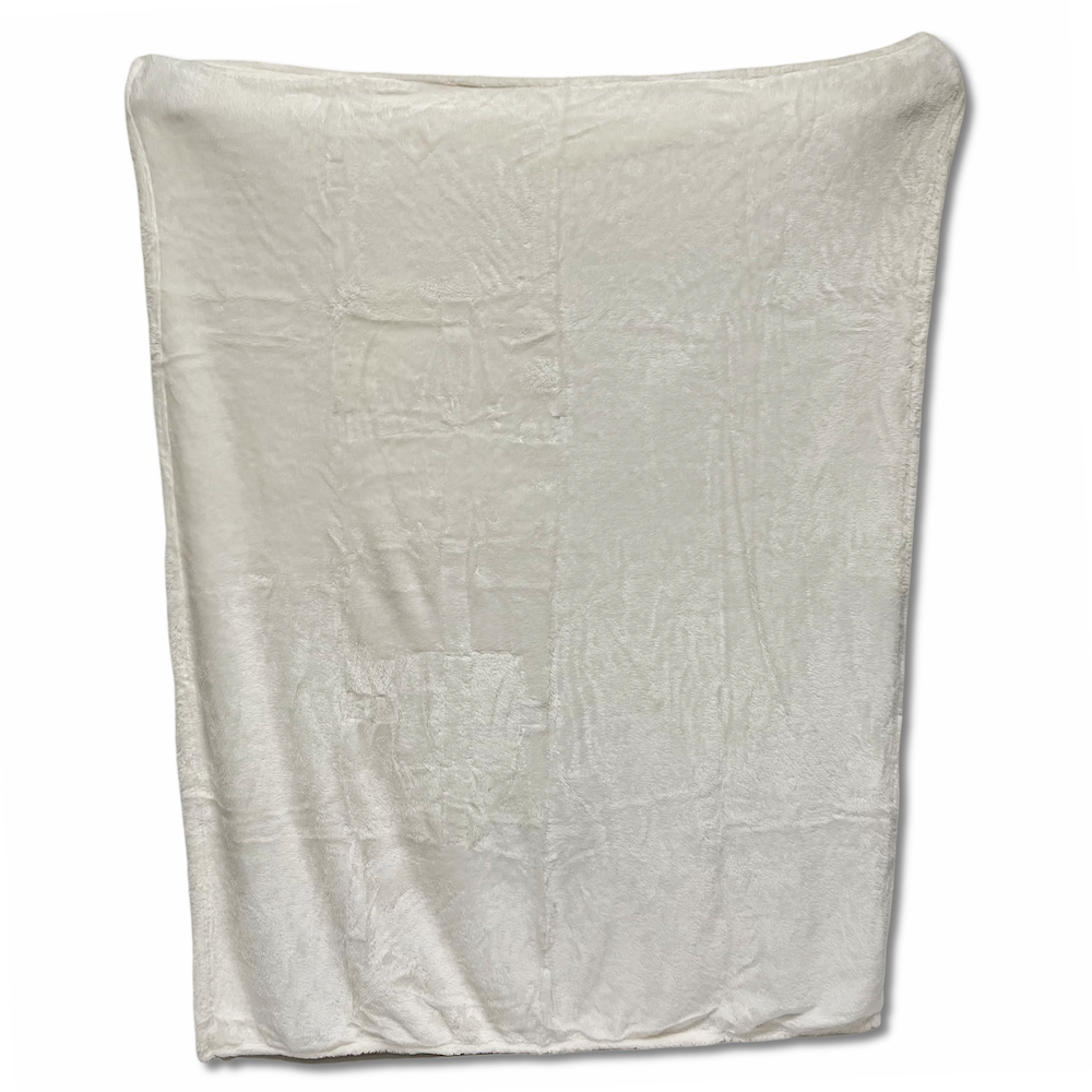 Plaid Soft home Bianco 130 x 160 Personalizzato