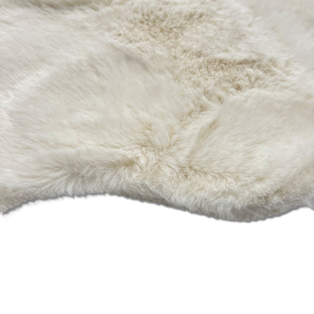 Tappeto pelliccia ecologica Orsetto Cuore 80 cm