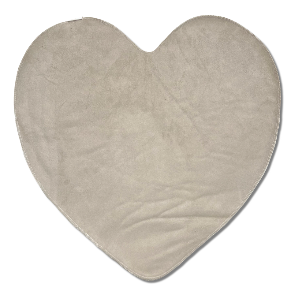 Tappeto pelliccia ecologica Orsetto Cuore 80 cm