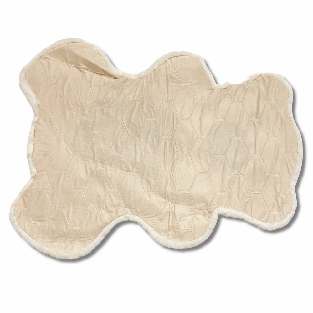 Tappeto pelliccia ecologica Orsetto Avorio 90 x 120