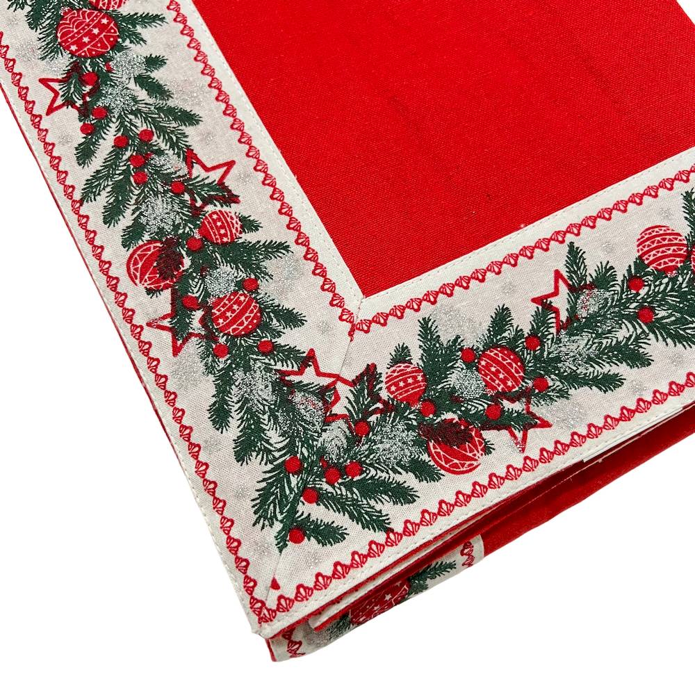 Tovaglie tinto in filo Fiesta vischio 140 X 180