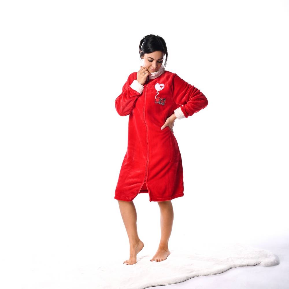 Felpa - Vestaglia Rasocashmere Sublime Rossa