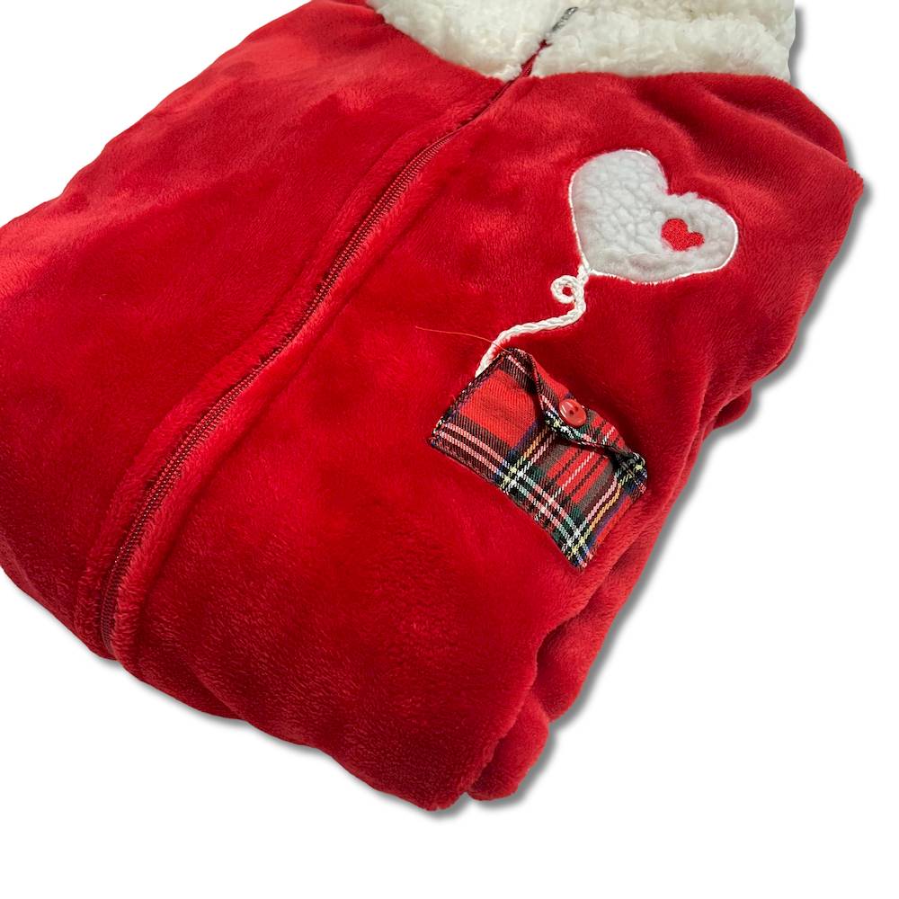 Felpa - Vestaglia Rasocashmere Sublime Rossa