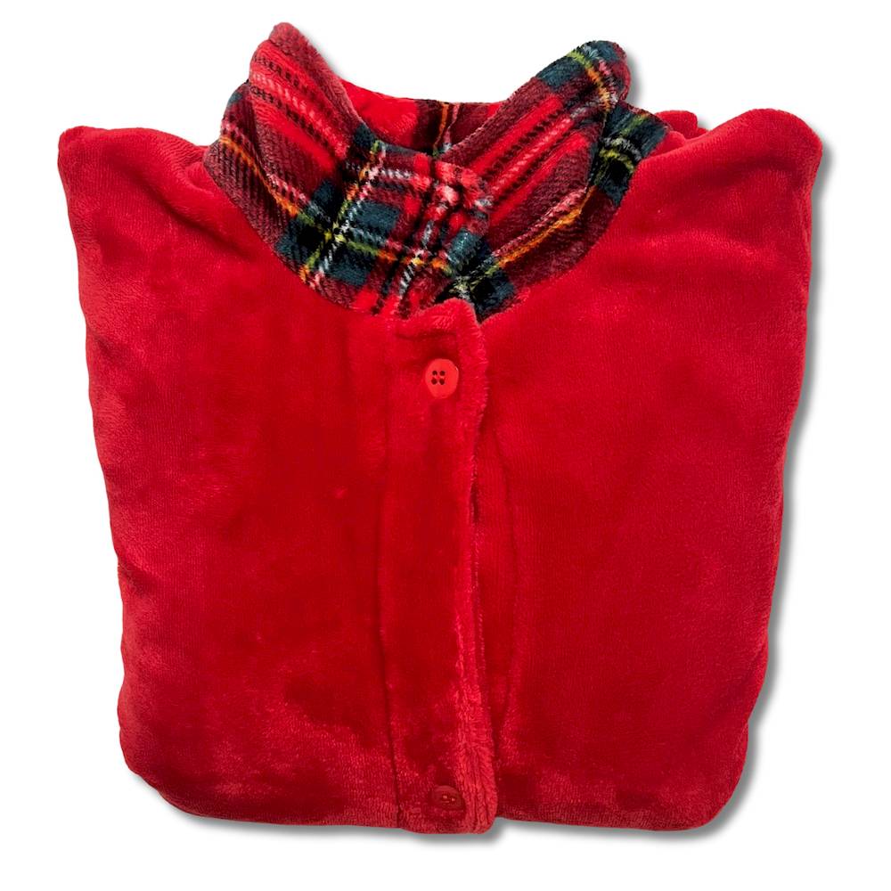 Felpa - Vestaglia Rasocashmere Clever Tartan